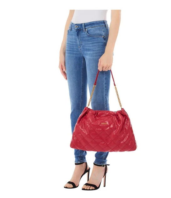 Borsa  Liu Jo  Sirin ECS S Hobo AA5062 E0914 Col. X0644 Rosso pompei